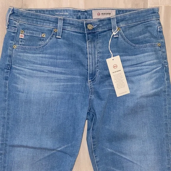 AG Adriano Goldschmied The Jodi High Rise Crop Slim Flare, 32x27, NWT, $245 MSRP - Picture 10 of 12